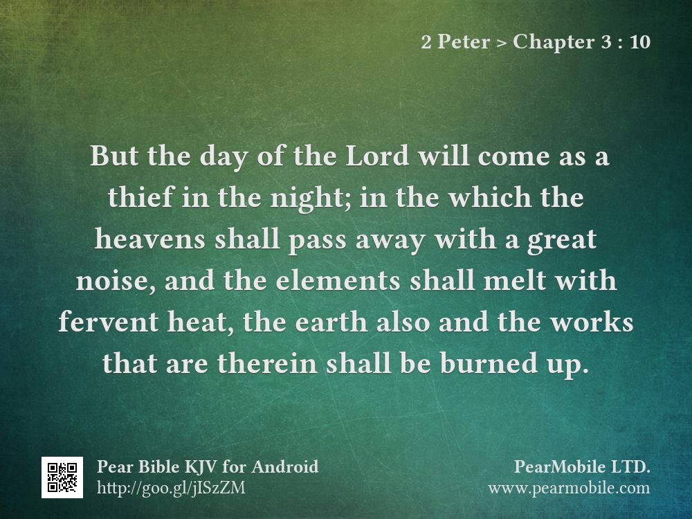 2 Peter, Chapter 3:10